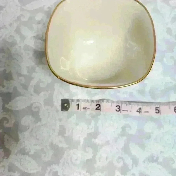 Lenox porcelain candy dishes SET OF 2 ivory - Picture 5 of 12